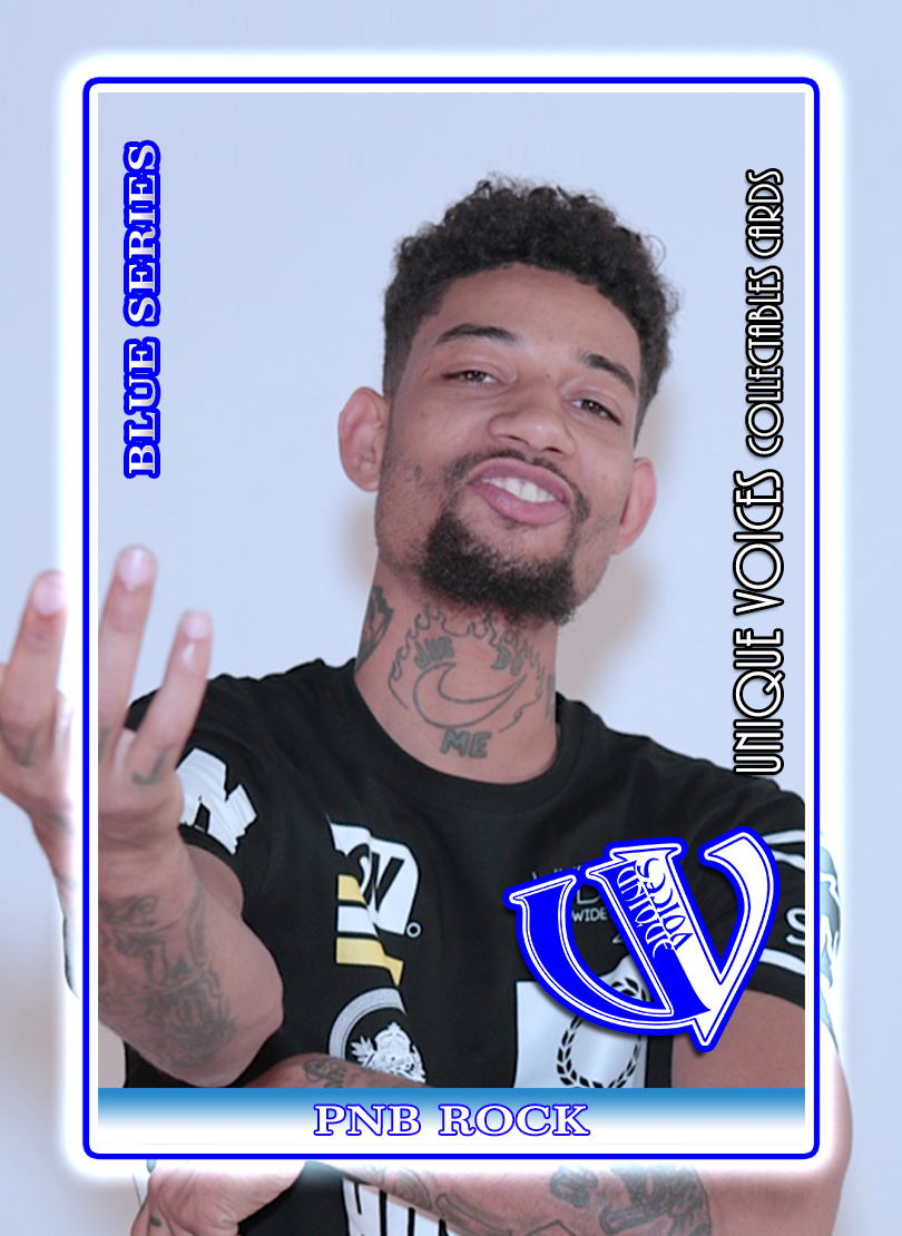 Pnb Rock Blue Card